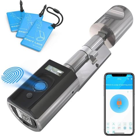 Welock Touch41 Cilindro Elettronico per Serratura Smart con Impronta Digitale (1/5)