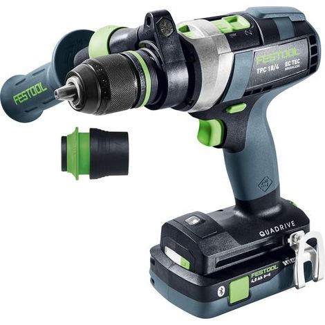 Perceuse-visseuse à percussion sans fil TPC 18/4 5,0/4,0 I-Plus Quadrive FESTOOL - 575605 (1/5)