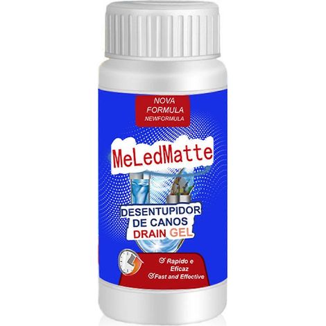 Agent de débouchage puissant pour canalisations Meledmatte, poudre pour débouchage de canalisations d'évier et de drain (1/5)