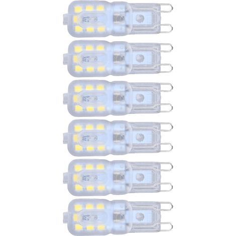 Dimmbare G9 3W Deckenleuchte, 14-LED-Ringlicht, weißes Licht, 220V