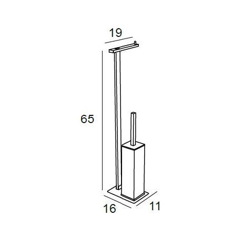 MANILLONS TORRENT 06840081 Auxiliar De Pie Negro Mate - ref: 06840081