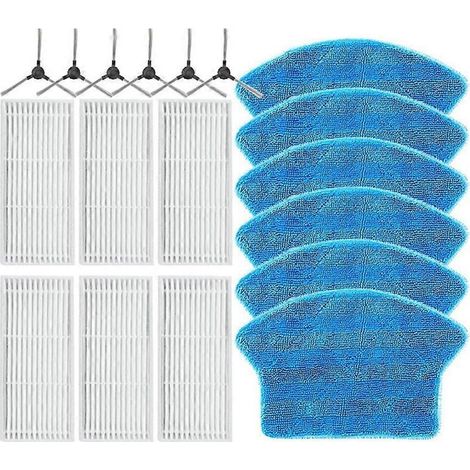 Accessoires de remplacement pour filtre HEPA VCR03 pour aspirateur robot Midea I2 : brosse latérale et pièces détachées (1/5)