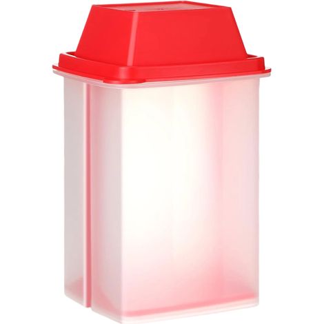Boîte de conservation/récipient hermétique - rouge (1/5)