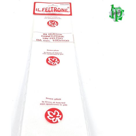FELTRO BIANCO MM 100 X 500 MM