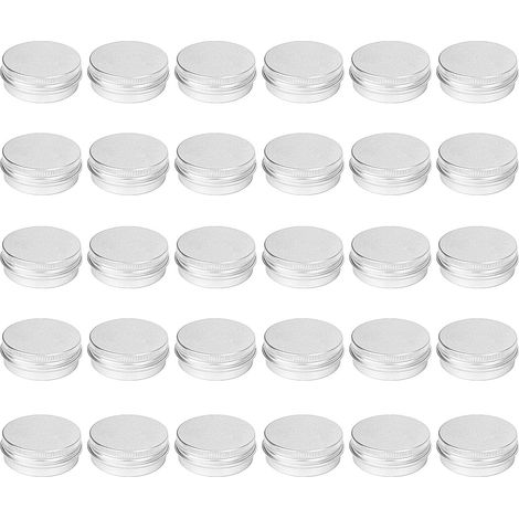 Lot de 30 boîtes à baume à lèvres avec bouchon à vis (28,3 g) (1/5)