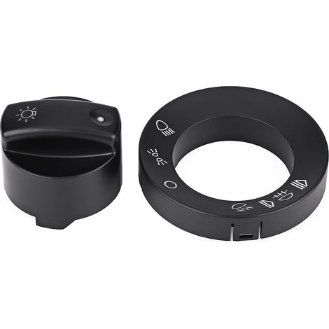 Kit de réparation d'interrupteur de phare, couvercle de commande de lampe antibrouillard longue durée 8E094153A remplacement de performance stable pour voiture A4 S4 8E B6 B7 2000-2007 (1/4)