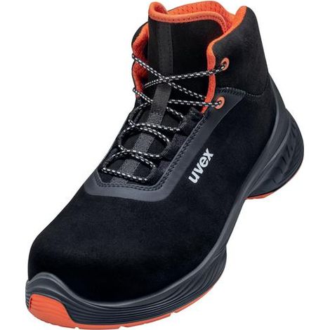 Uvex 6850845 1 G2 Stiefel S2 68508 schwarz, rot Weite 11 Größe 45 (1/2)