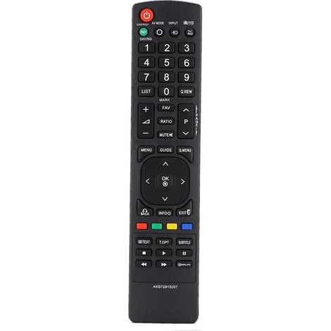 Fernbedienung mit schwarzem ABS-Gehäuse, Zubehör für LG TV AKB72915207 für 55LD520 19LD