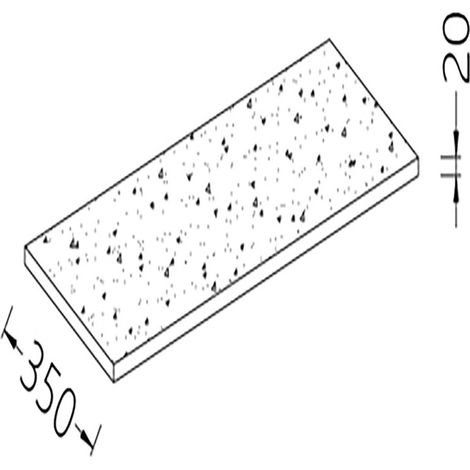 Option- tablette de service compt. neutre - stratifié - Diamond