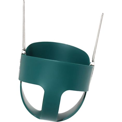 Balançoire baquet à dossier haut, siège de balançoire pour enfants et tout-petits pour jardin ou parc extérieur - (1/4)