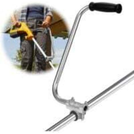 Rallonge de poignée ergonomique pour débroussailleuse - Protection dorsale pour l'entretien des pelouses et des aménagements paysagers, poignée durable et confortable à utiliser (1/5)