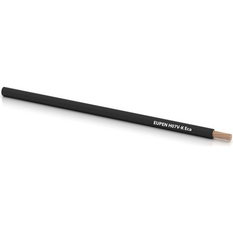 EUP Kabel H07V-K 6mm² schwarz feindrähtig Ri.100 100 Stk
