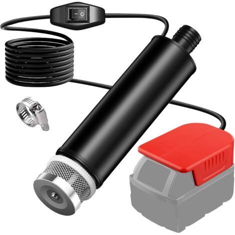 1 Wasserpumpe, tragbar, 18V-Batterie, Filter, für Garten und Schwimmbad (1/5)