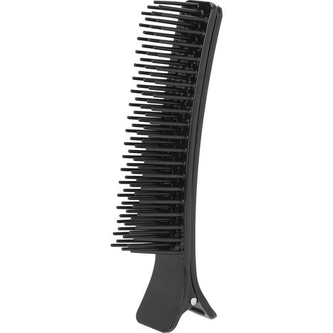 1PC Barrette Cheveux Longs Accessoire Coiffure Antidérapant pour Salon (Noir) (1/5)