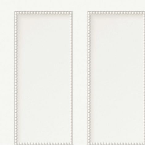 Beaded Wooden Panel Effect Wallpaper Soft Stone White Grey Modern 10m Roll (1/4)