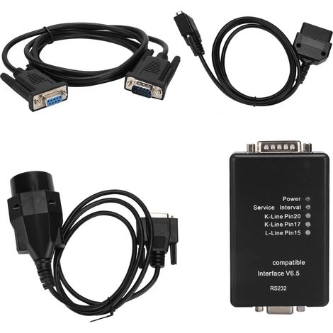 GARRYFIZH Outil de diagnostic Carsoft 6.5, lecteur de codes OBD2 pour E30/E31/E32/E34/E36/E38/E39/E46/E52/E53 (1/5)