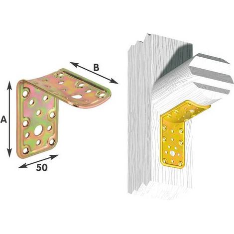 25 x PIASTRA 910 PIANO E TONDO ACC TROP 50X100X100 MM