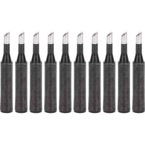 10 pointes de soudage Solaring Iron à chaleur interne noire, outil de quincaillerie 900MT4C