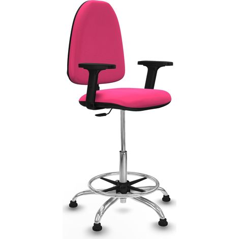 Piqueras y Crespo Taburete Aýna rosa ajustable para escritorio (1/3)