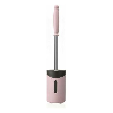 Brosse de Toilette Brosse WC en Silicone Antibactérienne balayette WC Ensemble Brosse de Toilettes à Manche Long (1/3)