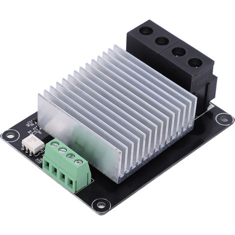 Module de contrôle de chauffage 30A pour lit chauffant 3D, accessoire de régulation thermique pour tête d'impression, pièce de rechange compatible imprimante. (1/5)