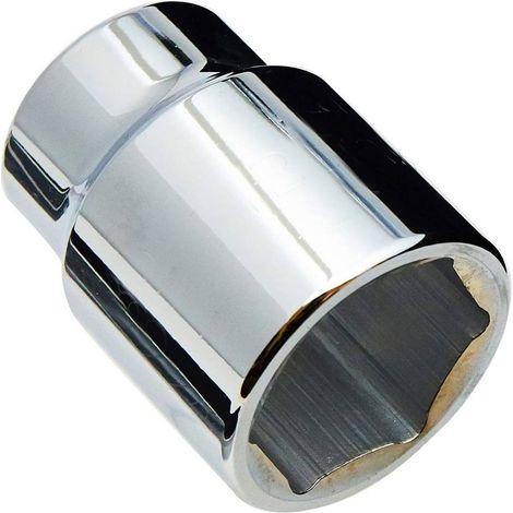 Trade Shop - Bussola Boccola Esagonale Chiave Spanner In Cromo Vanadio 17 Mm Attacco 1/2" - (1/2)