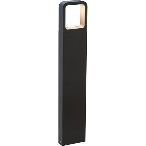 PITT Bollard LED 7W per Giardino, Lampione da terra in Alluminio IP65, 3000K Antracite - Rossini Illuminazione (1/5)