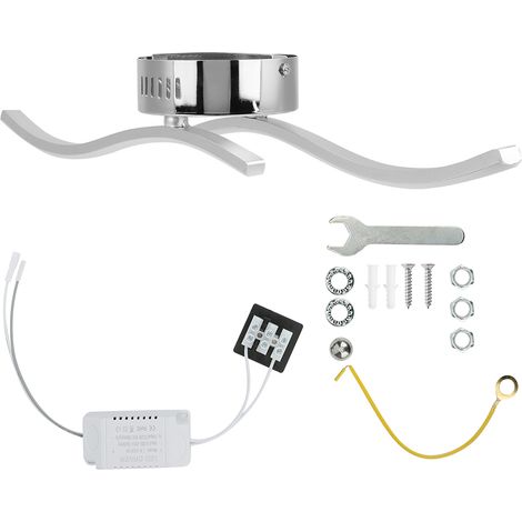 Plafonniers LED modernes et innovants, décoration de salon, maison, blanc, 85-265V (1/5)