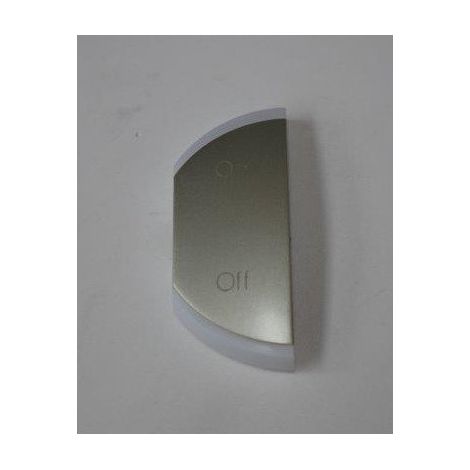 Enjoliveur On Off Bus 1 Module Gauche Titane LEGRAND 068580