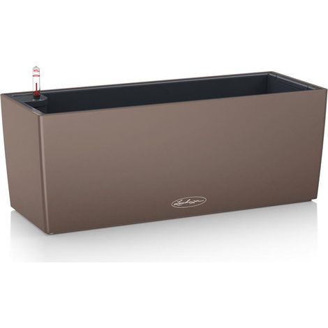 Vaso Lechuza Marrone Nero polipropilene