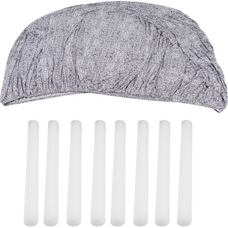 Funda Elástica Sofá 2 Plazas, Tejido Suave y Lavable a Máquina, Protección Antimanchas – Ideal para Renovación del Hogar (1/5)