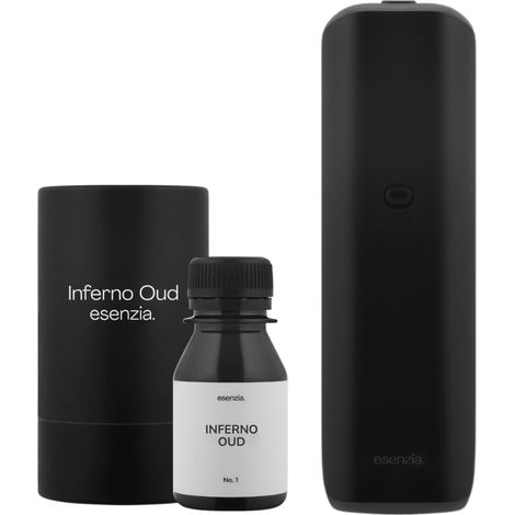 Enchufe negro + difusor Inferno Oud