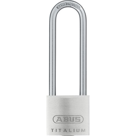 ABUS 54TI/40mm TITALIUM™ Padlock with 63mm Long Shackle – Mechanical, Carded