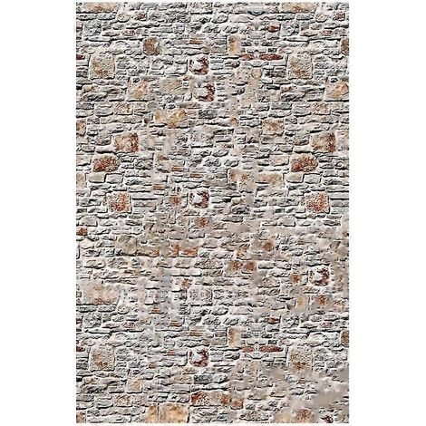 Autocollants muraux imperméables et antirouille à motif brique rouge-brun, autocollants pour portes et comptoirs-J