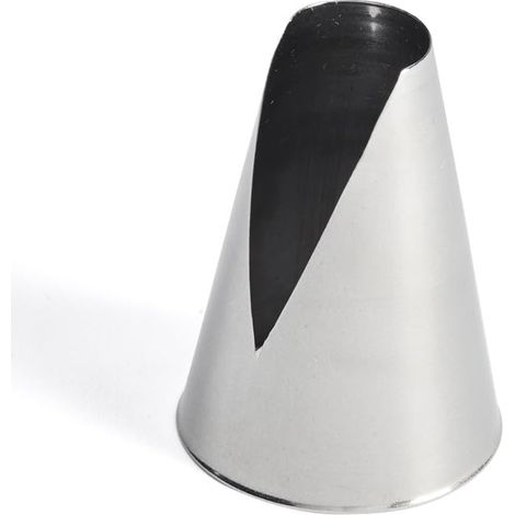 De Buyer Acciaio Inossidabile Beccuccio a Foro Liscio Saint Honorè, diam 1.6 cm, 2115.40N, 4 cm (1/2)