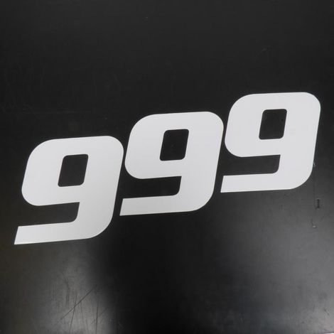 3 selbstklebende Rennnummer Aufkleber Aufkleber Rennnummer Ziffer