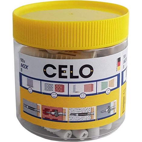 Cheville multiusages MZK 12 12x72 mm col dans boîte ronde 25 pièces/UE 10 UE/ca (Par 10) (1/4)
