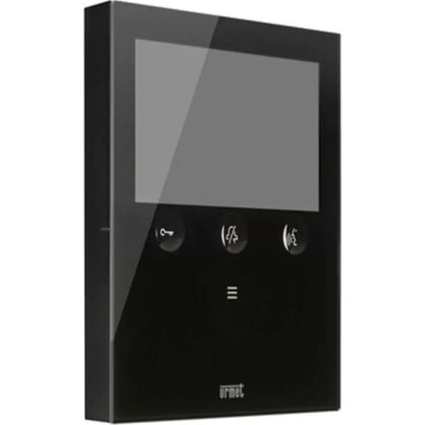 Moniteur 2VOICE VOG5W Wifi main-libre YOKIS Inside noir - URMET 1760/15 (1/3)