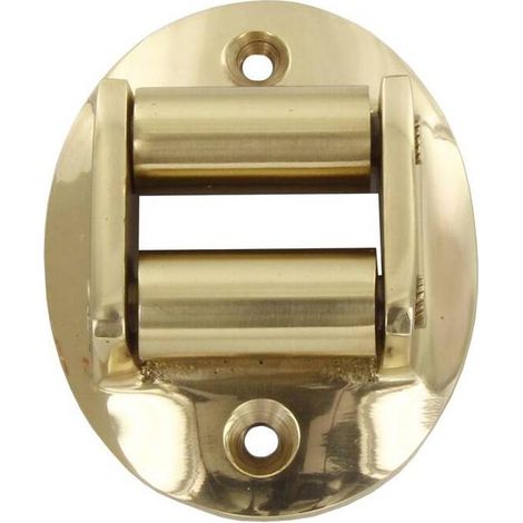 12 x GUIDACINGHIA OTTONE OVALE CROMO SATINATO