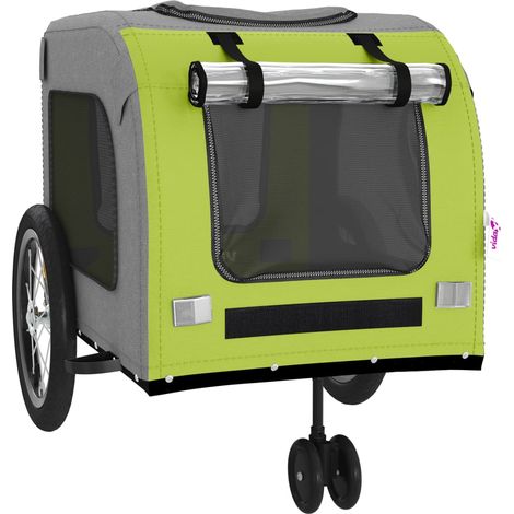 Rimorchio/carrello per animali domestici verde 020044282