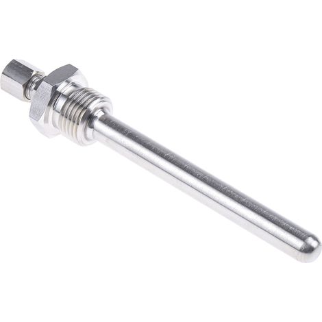 Doigt de gant 1/2 BSP pour Capteur de température, Ø 6mm ( Prix pour 1 )