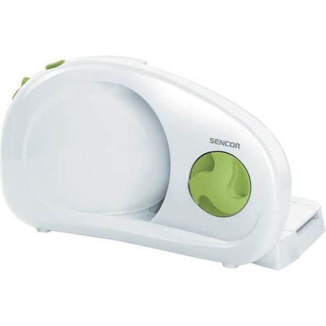 Trancheuse électrique 100W avec disque inox 170mm – Épaisseur de coupe réglable 1-15mm – Design compact et ergonomique – Sencor (1/5)