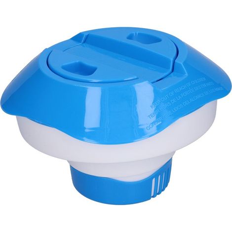 Distributeur de comprimés de chlore flottant télescopique 20cm, doseur pour piscine, accessoires piscine (1/5)