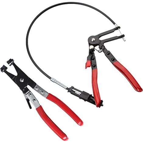 Vegena Pince Collier de Serrage, Pince a Collier, Pince a Collier Durite, Pince Collier Cardan, Pince Collier Echappement, Pince Durite Autoserrant Pince Flexible Auto pour Réparation de Voiture (1/5)