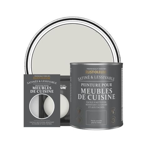 Peinture pour Meubles de Cuisine, Finition Satinée - Mokka (1/2)