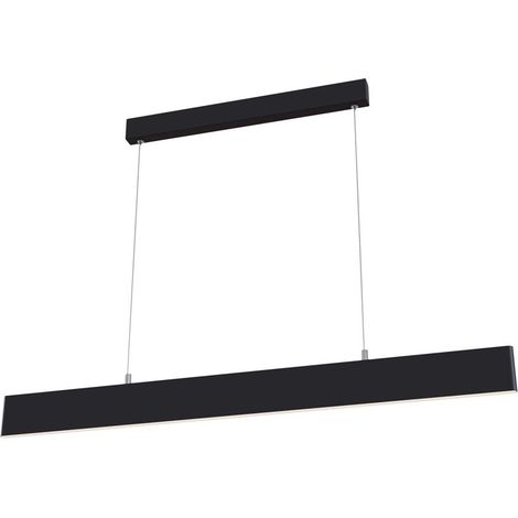 Step Plafonnier Linéaire LED Intégré Noir (1/5)