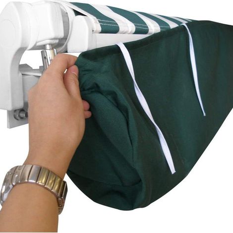 Auvent de Jardin, Protection Sac de Rangement Contre Les UV -Anti-poussière- étanche Contre la Neige et la Pluie, pour Terrasse De Jardin Extérieur (4M) (1/5)