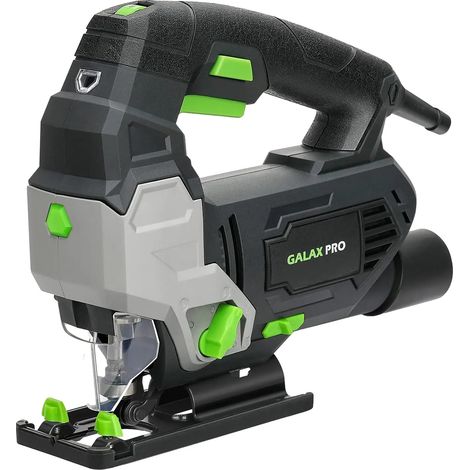 Scie sauteuse électrique, puissance de 800 W, 3000 coups par minute, six vitesses variables, guide laser intégré, remplacement rapide de la lame (1/5)