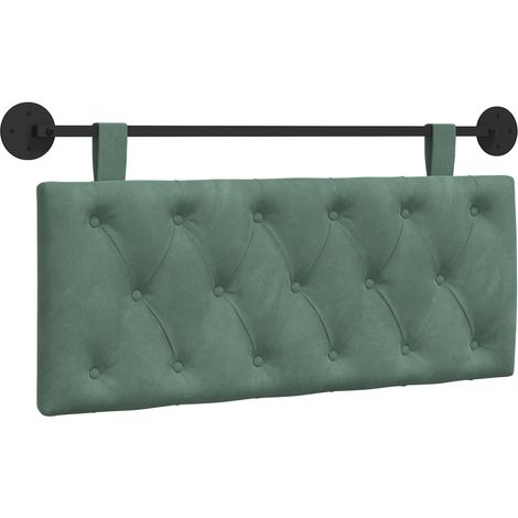 Tête de lit suspendue Vert Mer 110 x 55 x 7 cm Velours (1/5)