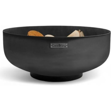 Braséro de jardin XXL PALERMO, 60cm de diamètre,  acier naturel, CookKing, 111560 (1/4)
